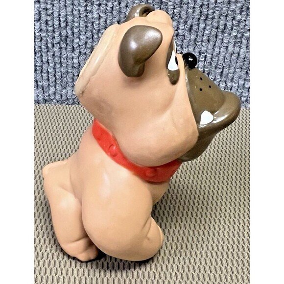McDonald's 1988 Vintage Disney Oliver & Company Francis Bull Dog Finger Puppet - Picture 2 of 5